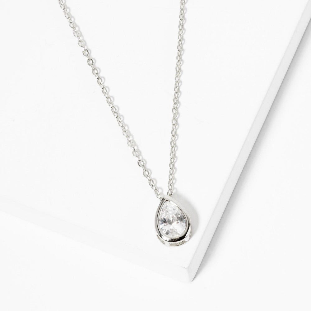Silver Teardrop