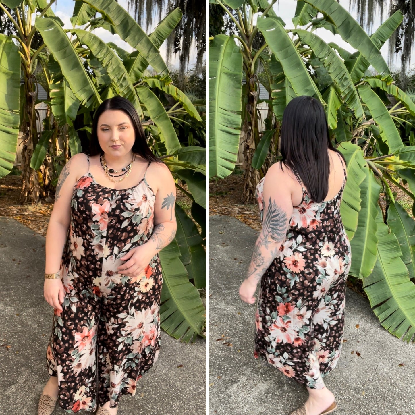 Floral Jumpsuit