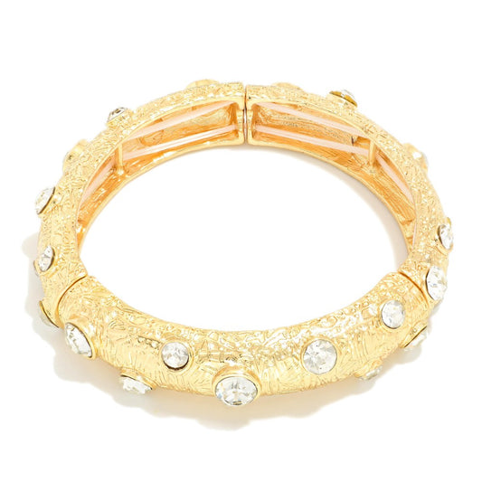 Gold Stretch Bangle