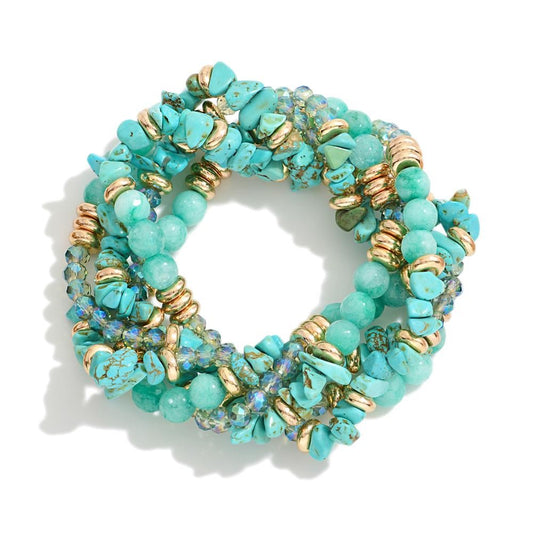 Natural Turquoise Stack