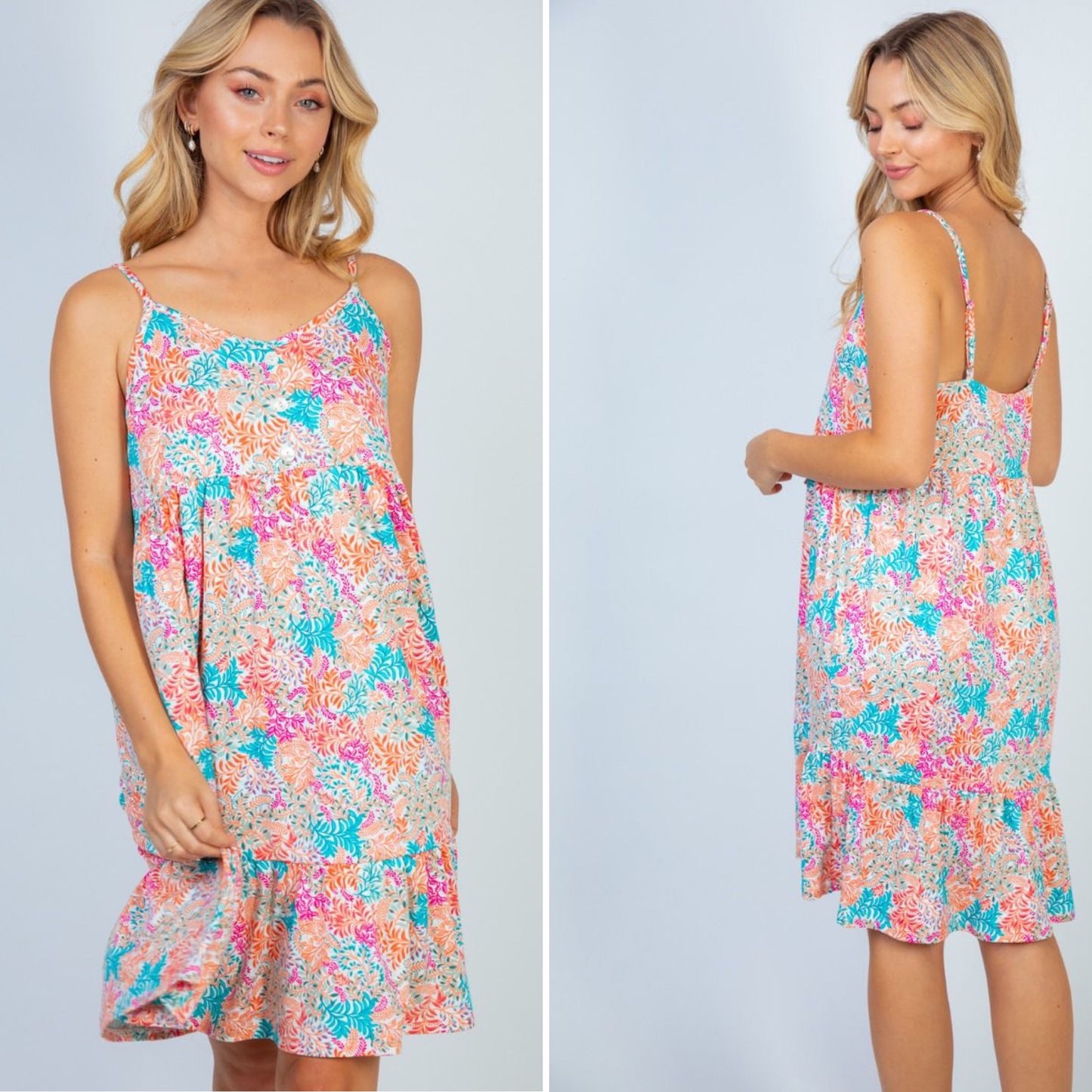 Buttery Soft Floral Dress