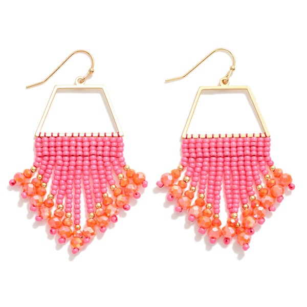 Beaded Tassel Earring