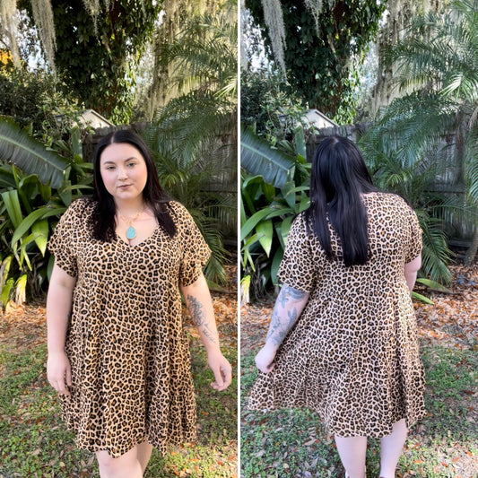 Leopard Print Dress