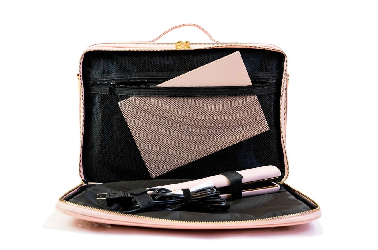 ALEXTINA Large Capacity Travel Cosmetic Bag - Portable Makeup Bags