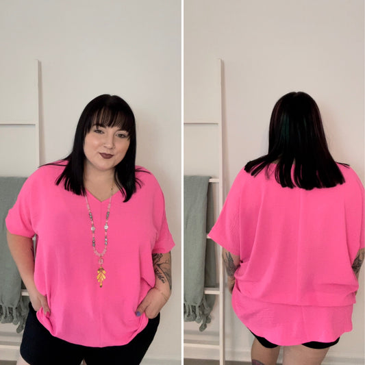 Pink Dolman