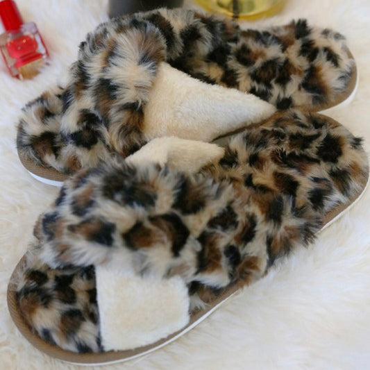 Leopard Slippers